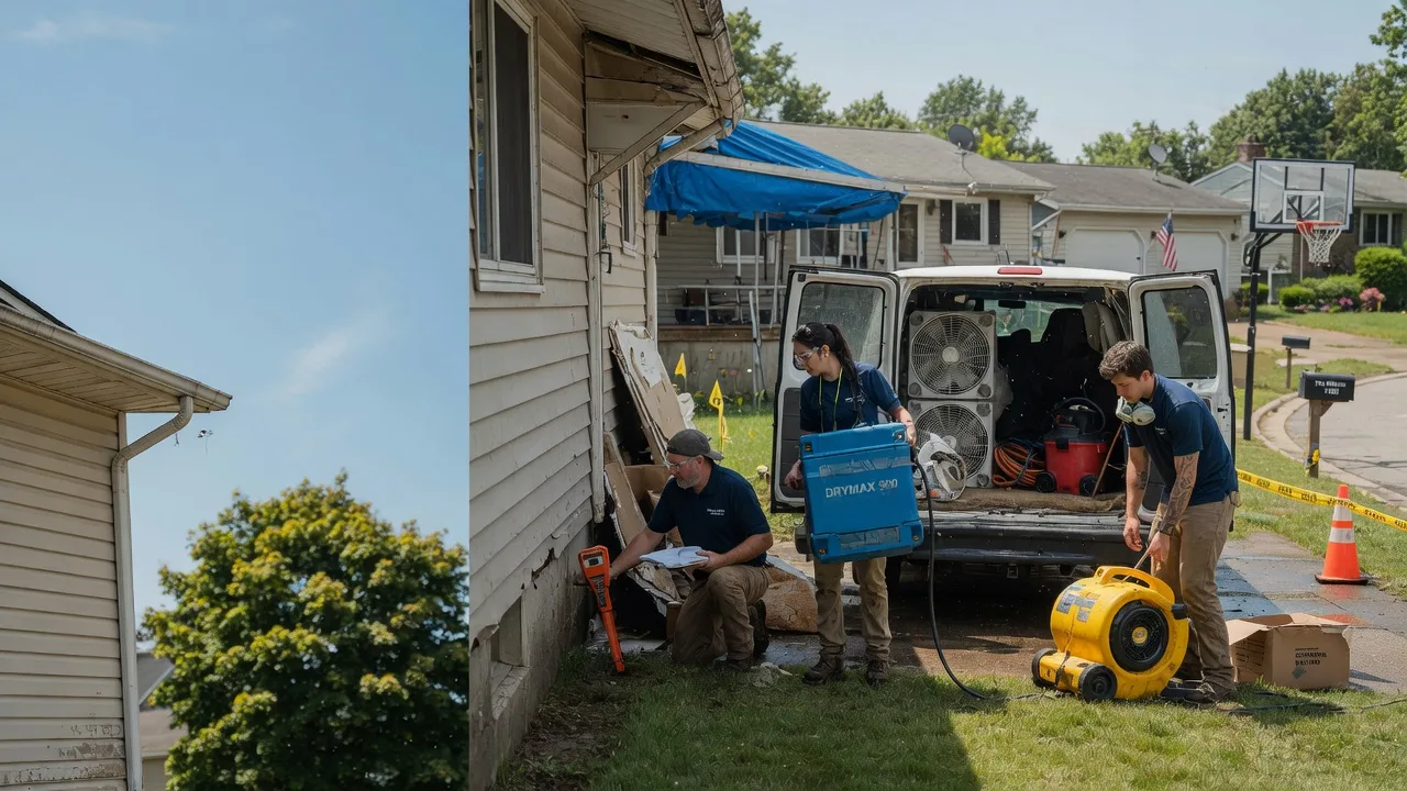 Ceiling Leak Cleanup in Utica, PA near me