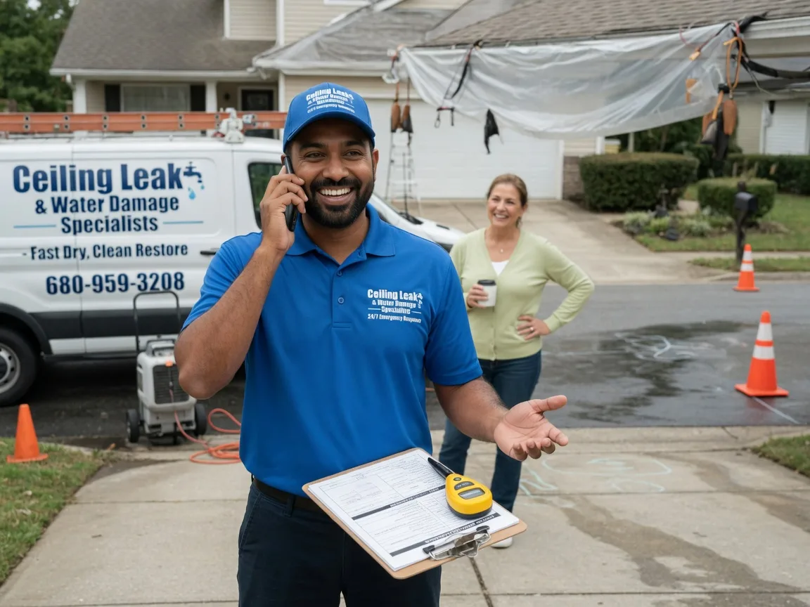 Ceiling Leak Cleanup Utica, PA FAQs